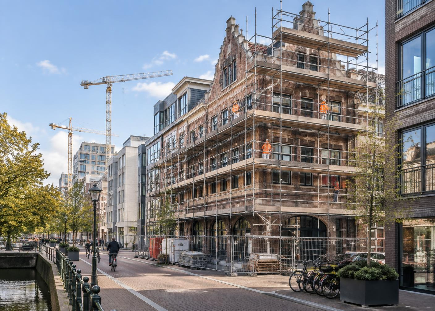 Actieve herontwikkeling van een Nederlands commercieel pand